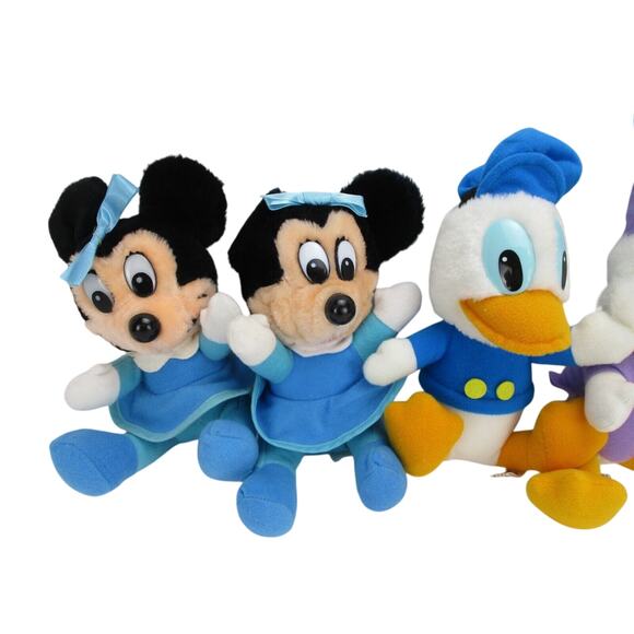 Vintage Disney Mickey's Christmas Carol Plush Stuffed Toys 1984 lot of 5 - Picture 2 of 5